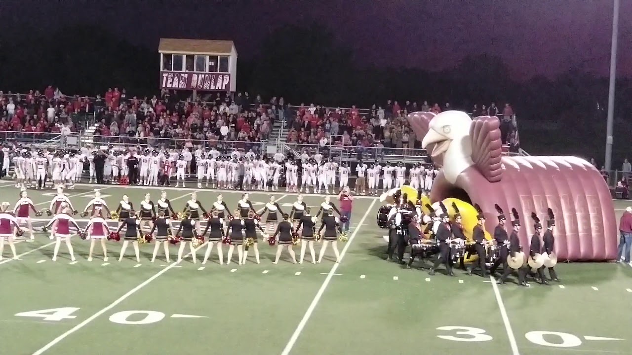 Dunlap high school 9212018 YouTube
