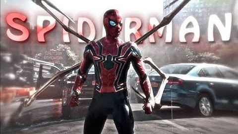 spider man edit tutorial | yo me seinto libre(slowed & reverb) Edit with GK#shorts #capcut #capcuted