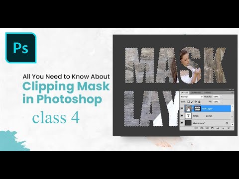 Layer Mask - Adobe Photoshop for Beginners - Class 4 - Urdu / Hindi ...