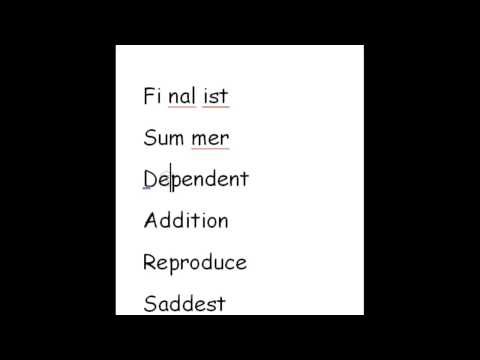 4th grade lesson 22 phonics decoding