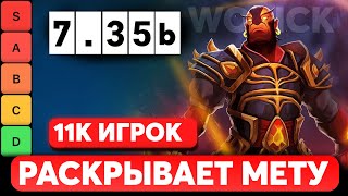 ТИР ЛИСТ МИДЕРОВ ОТ 11к ИГРОКА в ПАТЧЕ 7.35b Дота. САМЫЕ ЛУЧШИЙ РАЗБОР (Не Кликбейт)