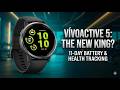Garmin Vívoactive 5 Review | 11 Day Battery, AMOLED Display &amp; Advanced Health Tracking!