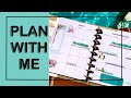 PLAN WITH ME :: Happy Planner DISNEY & FLORALS Stickers Monthly Spread 2021 August