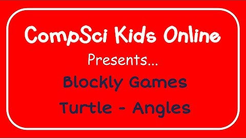 Blockly Games: Turtle Activity: Angles