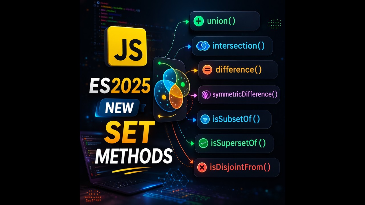 JavaScript ES2025 Just Added These Set Methods - YouTube