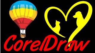 Corel Draw Tips & Tricks Dog and Cat inside a HEART