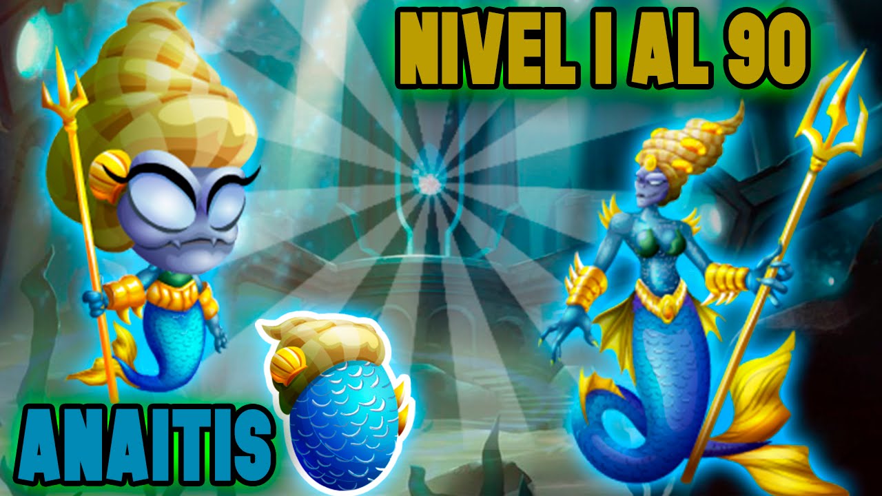 dragon city breeding Monster Legends - Anaitis (Nivel 1 al 90) + Combate