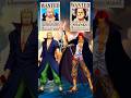 One Piece TEACHER Vs STUDENT | BOUNTY COMPARISON #onepiece #edit #shorts