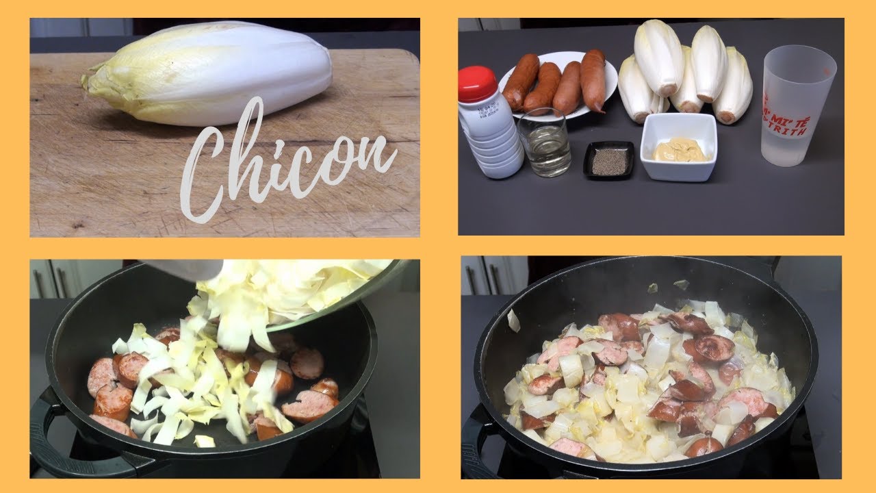 « Fondue d’Endives aux Saucisses Fumées 🧀🌭 – Le Plat Ultra Réconfortant du Nord ! »