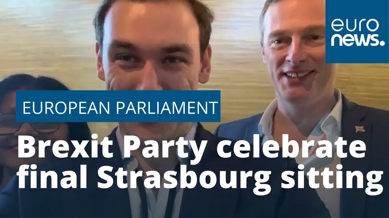 Brexit Party 'a disgrace' says UK MEP after final Strasbourg sitting