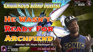 Chivalrous Blerd Duelist: KT Felt The Archfiend Wrath