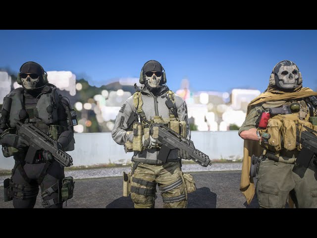 Download Ghost's mask from Call Of Duty: Modern Warfare 2 (2022) for GTA 5