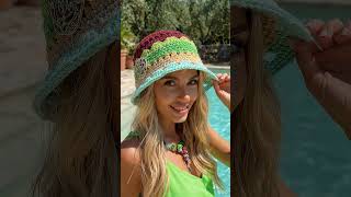 DRT Tasarım Yeni Makrome Broşlu Şapka  #moda #stilönerileri #fashionstyle  #editorialstyle