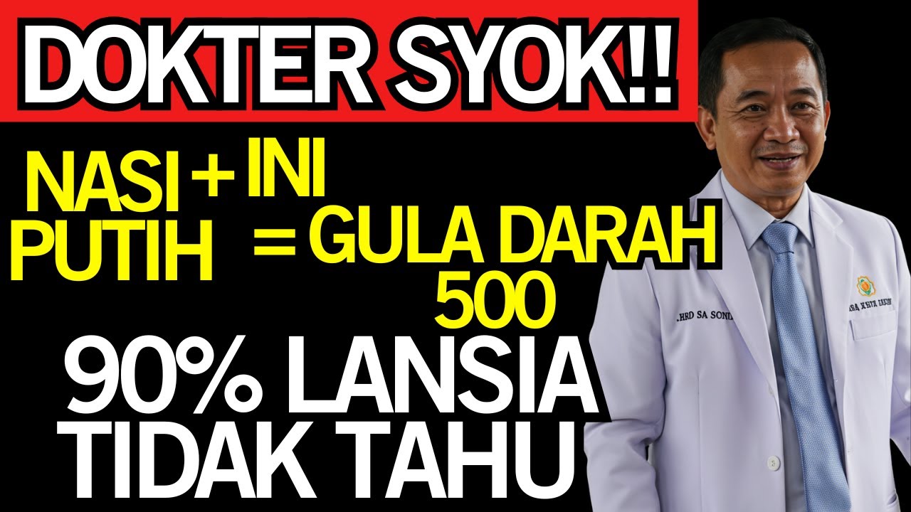 BAHAYA! 5 Kombinasi Makanan LEDAKKAN Gula Darah Lansia 500 - Kesehatan Lansia