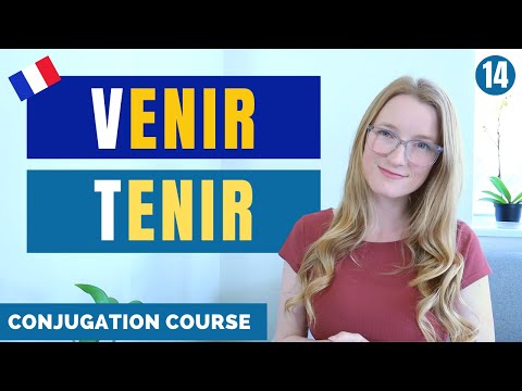 VENIR - TENIR // Present tense// French conjugation course // Lesson 14