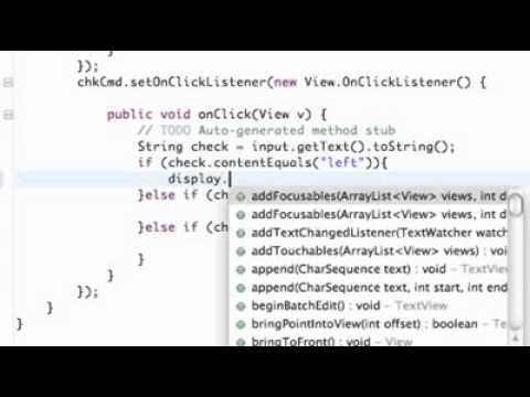 Android Application Development Tutorial   29   Set Gravity within Java   YouTube