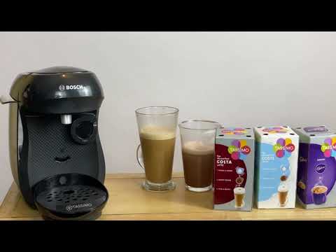 2021 Bosch Tassimo Happy Coffee Machine | Unboxing | Setting up | First use |