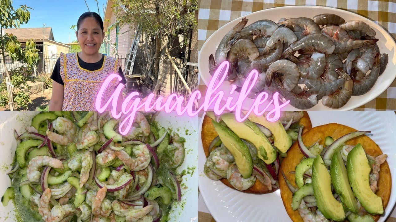 RECETA DE AGUACHILES
