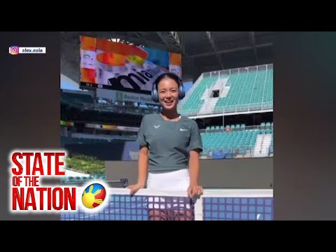 Alex Eala, nagmarka sa larangan ng tennis kahit hindi nakaabante sa Miami Open | SONA