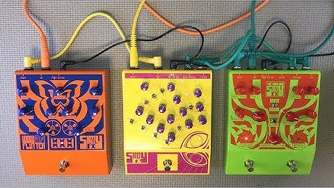 Snazzy FX pedals explored by Artur Punte poetry