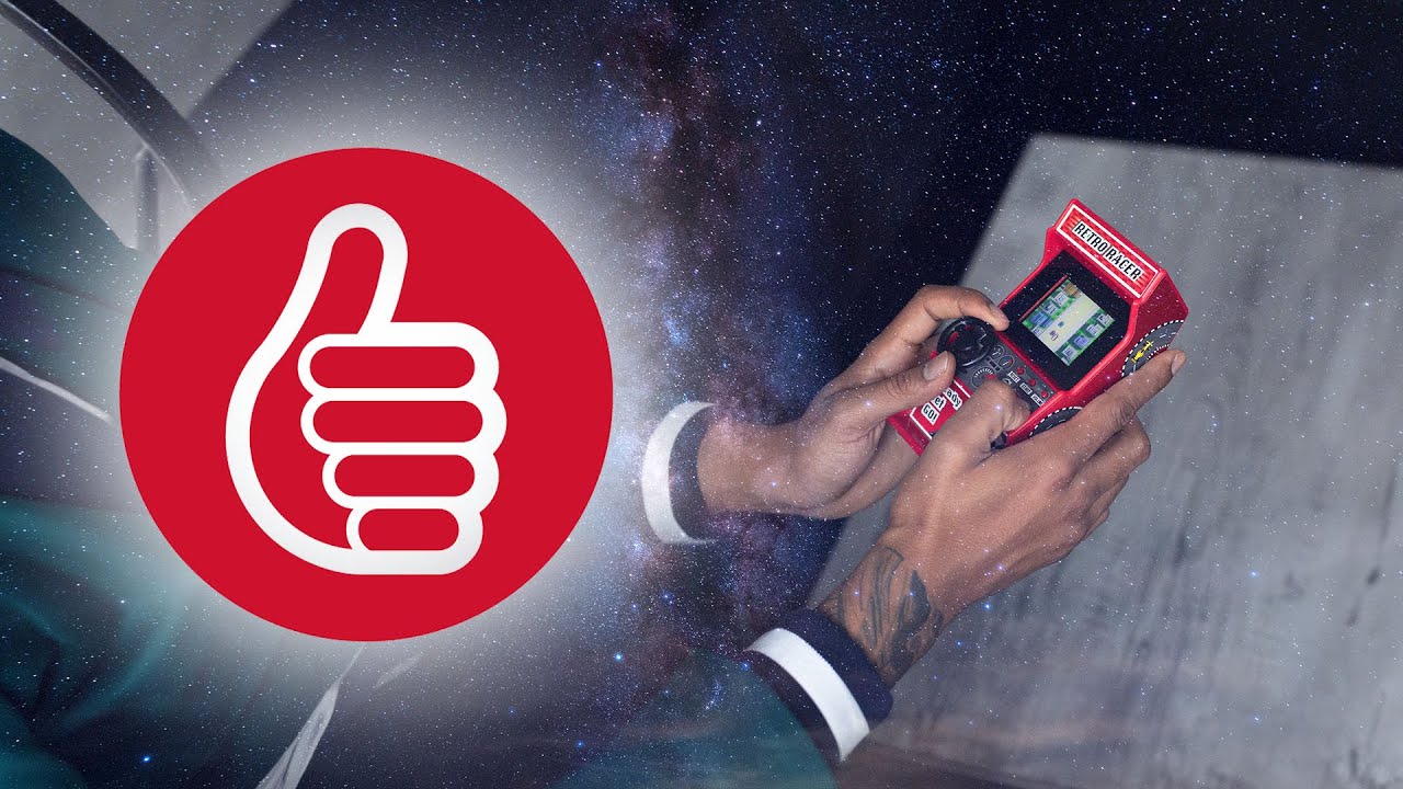 Orb - Retro Mini Racing Arcade Machine (30-in-1 Games) - ThumbsUp!