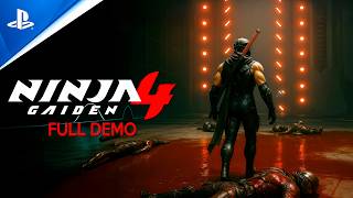 NINJA GAIDEN 4 Full Boss Fights Demo | BRUTAL Hack and Slash Combat by BAYONETTA Devs coming in 2025