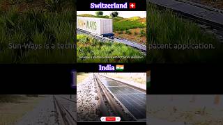 Switzerland 🇨🇭 vs India 🇮🇳 Rail Technology 😱 | Future Tracks #Shorts