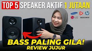 GAK MASUK AKAL! 5 REKOMENDASI Speaker Aktif 1 Jutaan Bass Paling Gila (Edisi 2026)