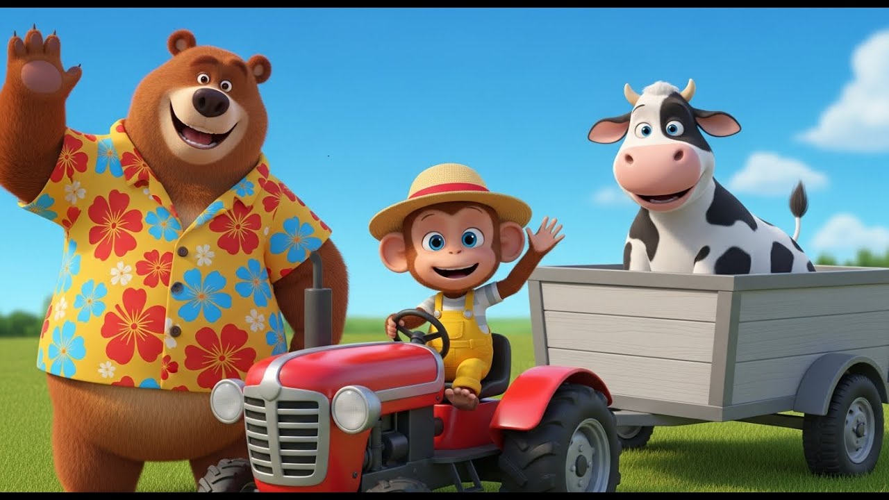 Can Baby Monkey Save the Farm? A Fun Adventure | Monkey Farm