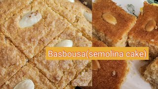 Basbousa Recipe with Almond,YOUGURT & Coconut PERFECT Dessert Semolina Cake @FoodDude123