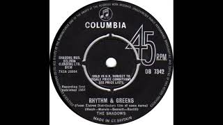 Uk New Entry 1964 189 The Shadows - Rhythm And Greens