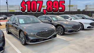 What are you thinking Genesis over $107,000