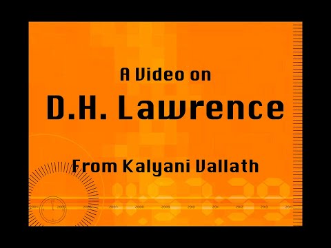 D H Lawrence
