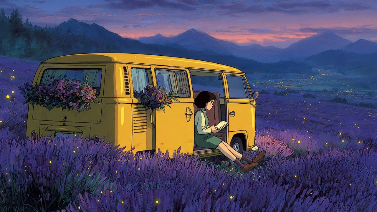 🚐 Midnight Van Lo-fi Roadtrip | Nonstop Chill Beats for Focus & Relax