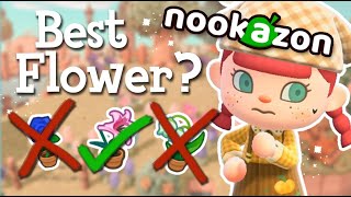 Selling Flowers on NOOKAZON! 🌻 | Animal Crossing New Horizons