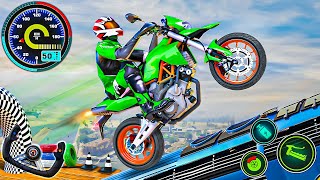 Mega Ramp GT Bike Stunt Racing Simulator - Extreme Motocross Dirt Bike Stunt - Android Gameplay screenshot 5