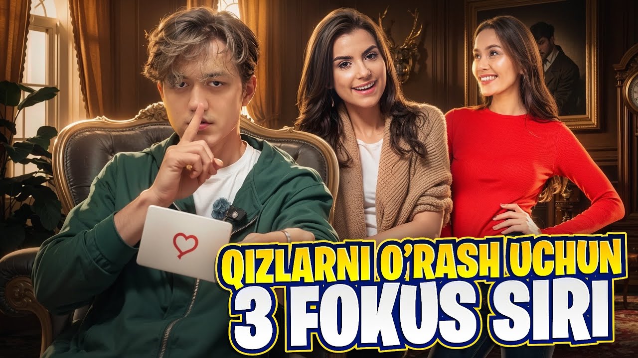 Qizlarni o'rash uchun 3 ta fokus siri! #gambit #fokus