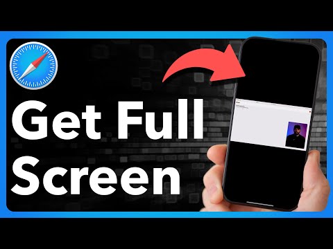 How To Get Full Screen On iPhone Safari