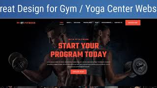 Introducing ET Fitness WordPress Theme screenshot 3
