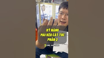 Kỹ năng mài kéo cắt tóc phần 2: Thử cắt giấy sau khi mài | Quang3S #maikeocattoc #maikeo #keocattoc