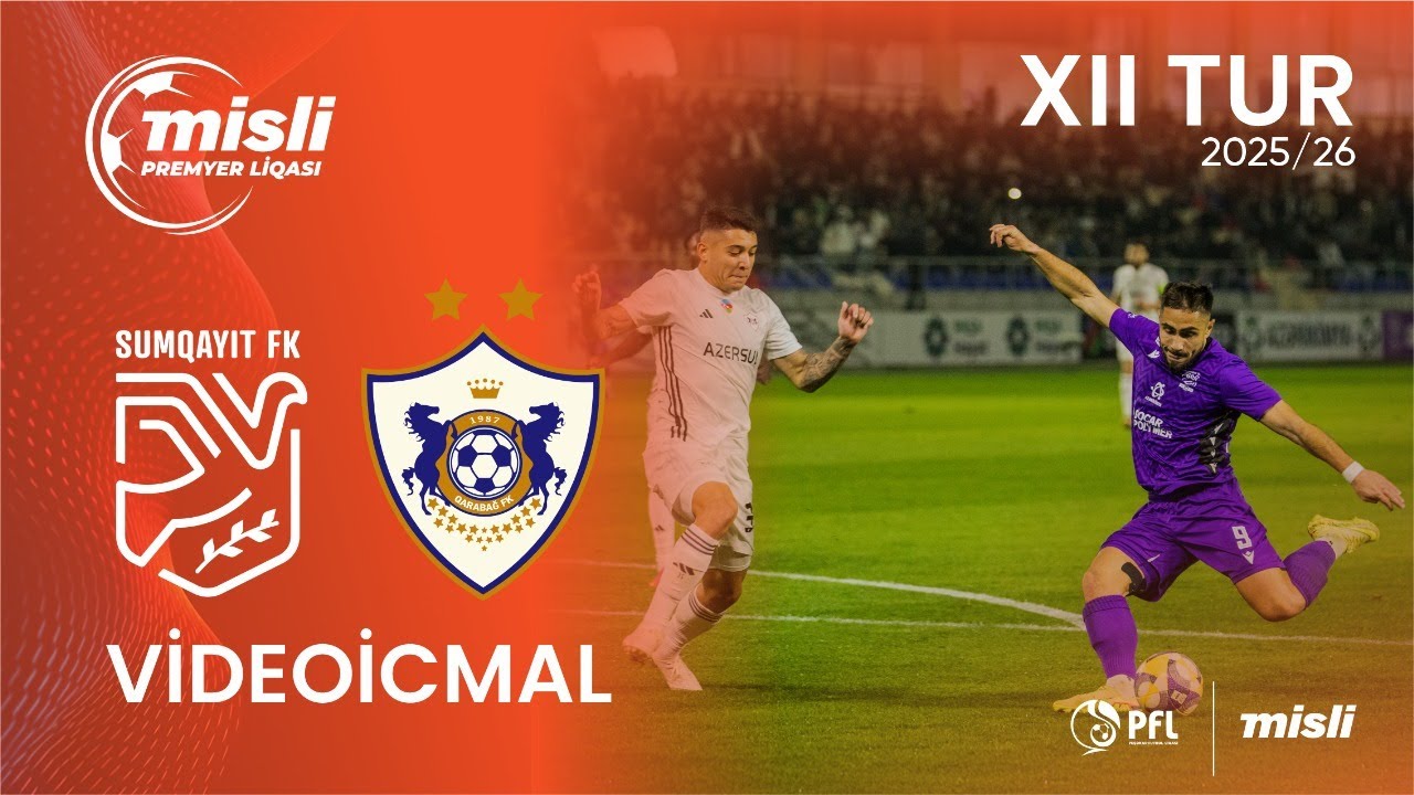 Misli Premyer Liqası 2025/2026 XII tur “Sumqayıt” 2–4 “Qarabağ”