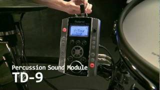 Roland TD9K2 / TD9KX2 V-Tour Series V-Drums overview
