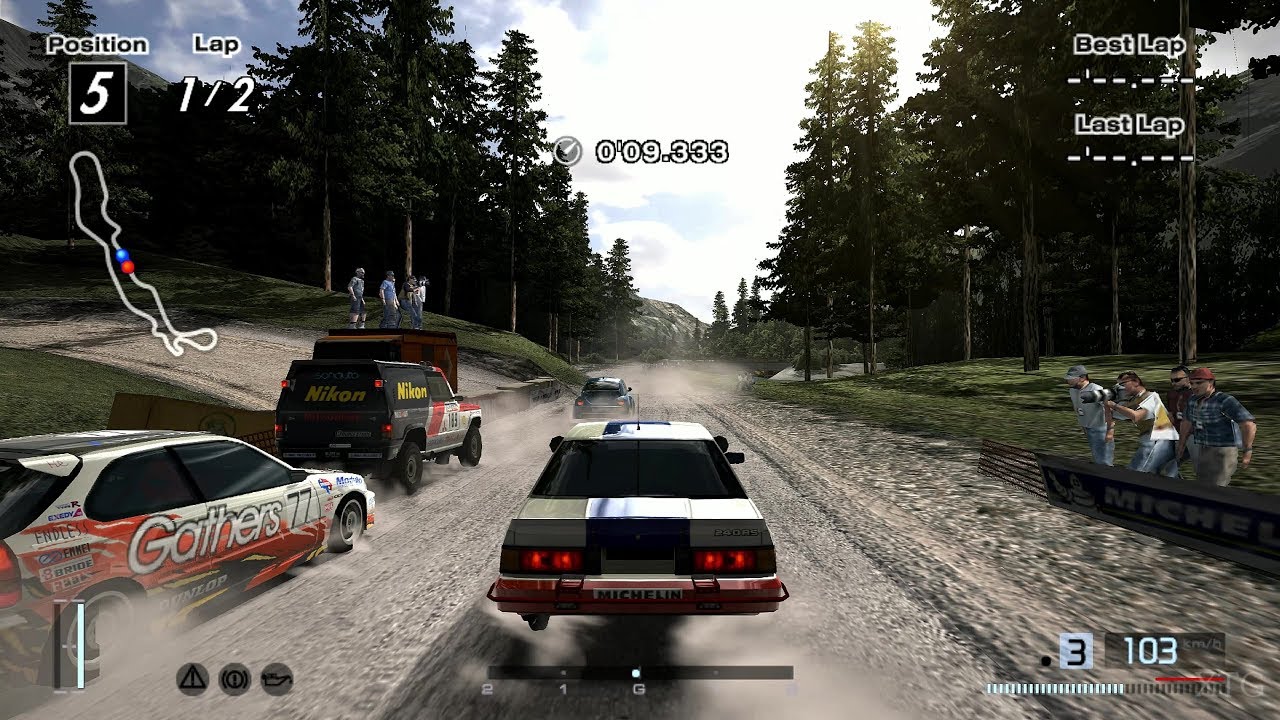 [#1488] Gran Turismo 4 - Nissan 240RS Rally Car '85 PS2 Gameplay HD