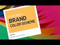 How to Choose a Color Scheme for your Brand | Choose Colors for your Brand