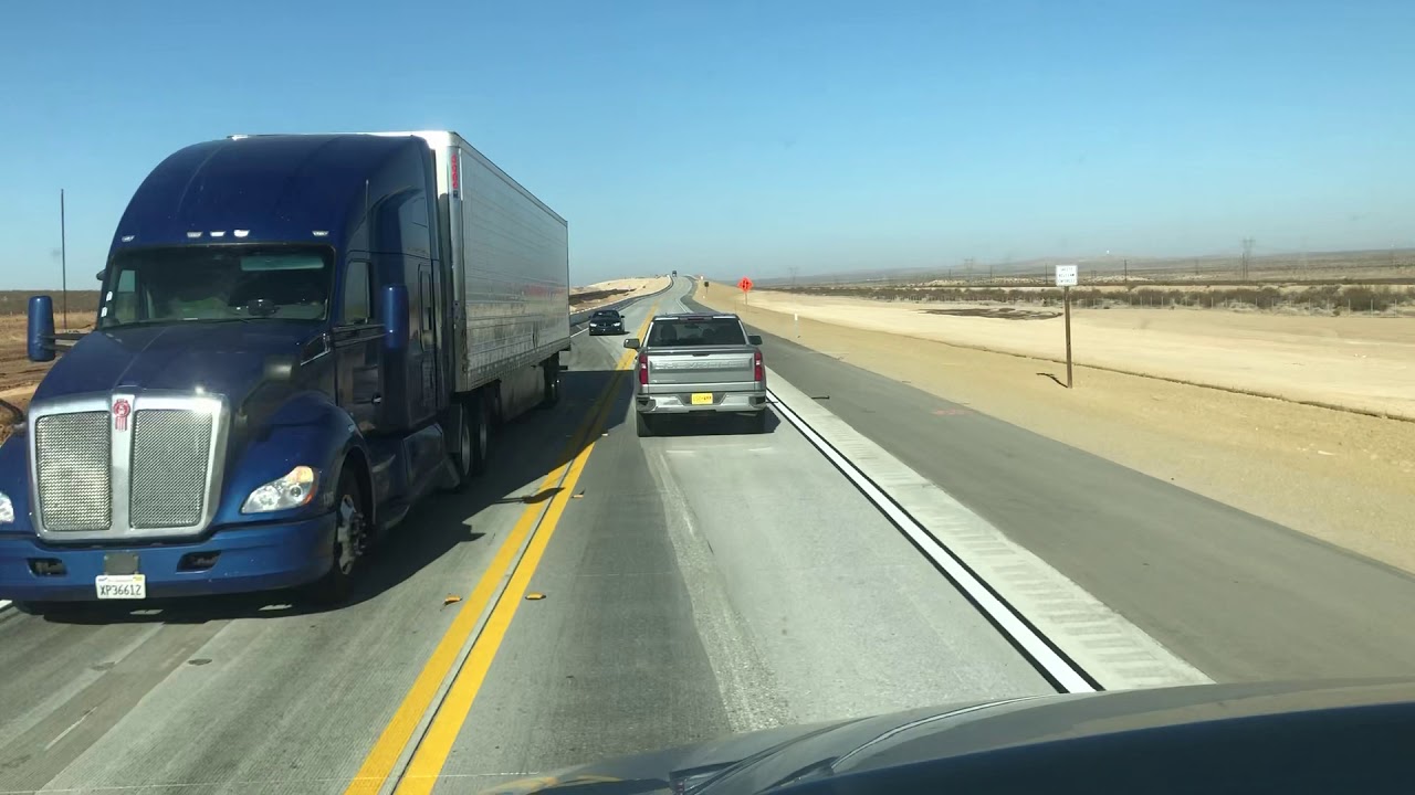 Highway 58 bypass around Kramer Jct opened 10262019 YouTube
