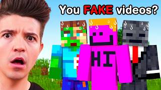 Minecraft But I Expose YouTuber Secrets