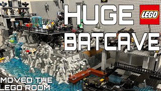 Adding more RARE CLASSIC LEGO to the MASSIVE LEGO BATCAVE MOC!