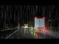 ☔️Heavy Rain Highway Drive|Drift into Sleep (Real Footage, Not AI)