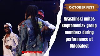 KLEPTOMINIAX MAKES GRAND RETURN| NYASHINSKI PERFORMS ALONGSIDE FELLOW GROUP MEMBERS COLLO & ROBA