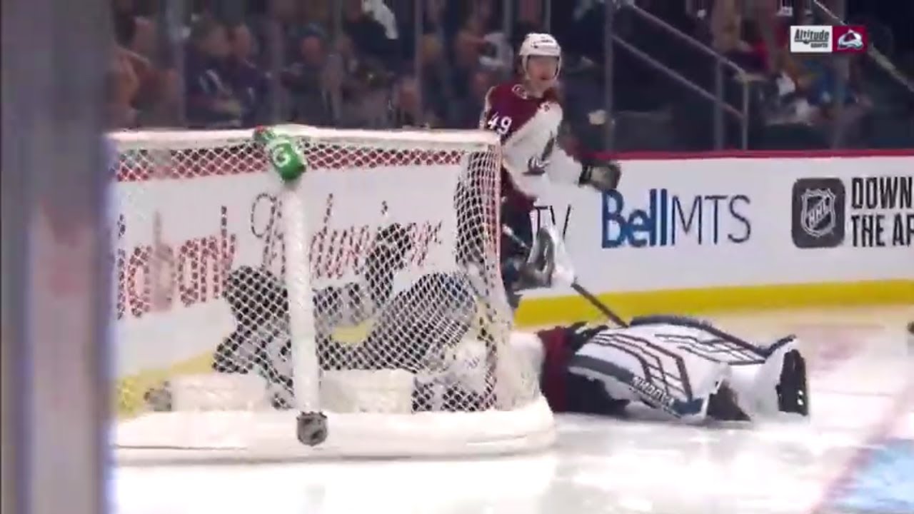 NHL Goalies Getting Hit YouTube